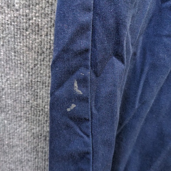 U.S. Navy Men's Utility Coveralls Blue Size 48L Actual 40x30 Embroidered Logo - Picture 11 of 16